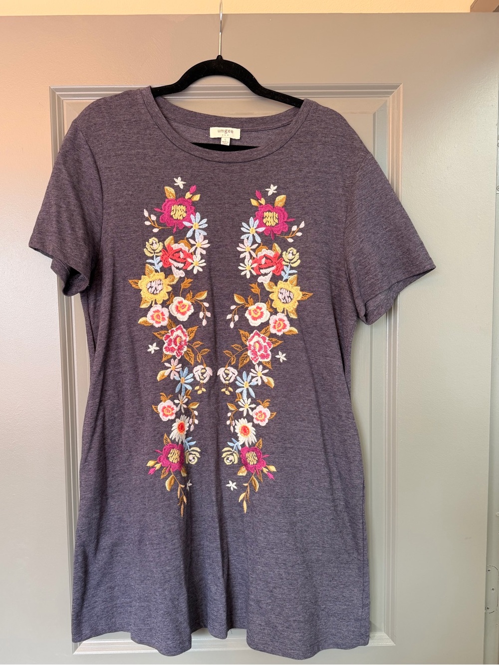 Umgee Embroidered Dress